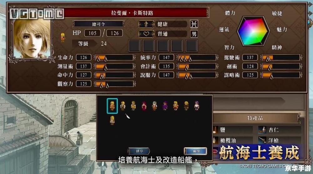 【大航海时代4hd】游戏分析 【大航海时代4hd】游戏分析