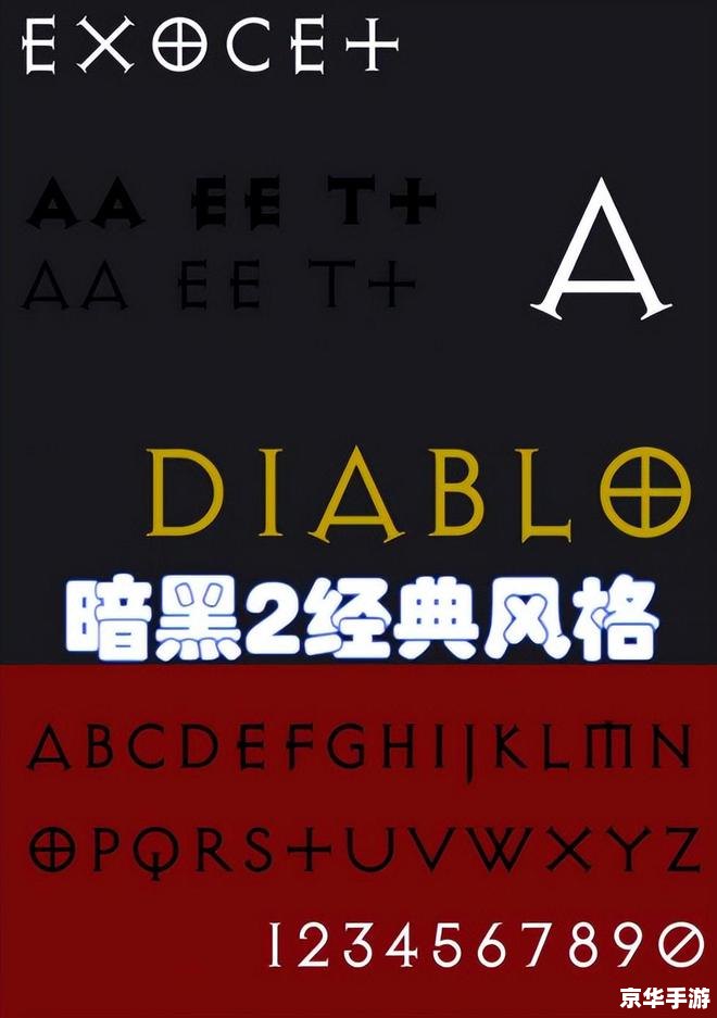 暗黑3字体：游戏内的文字艺术与本地化设计