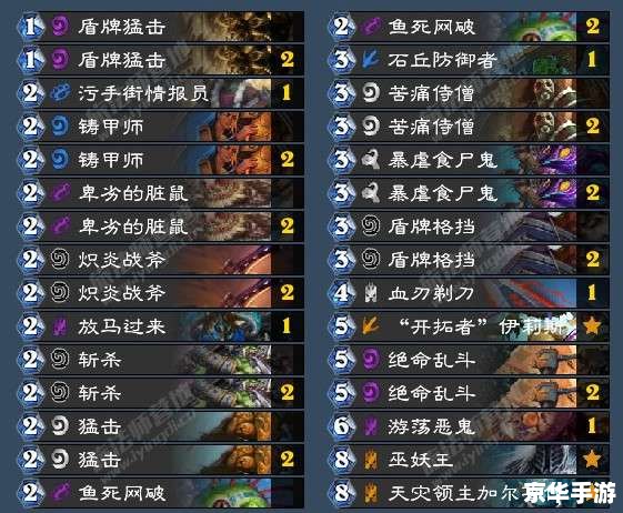 炉石传说热门卡组:现世热门组合与策略分析 炉石传说热门卡组:现世热门组合与策略分析