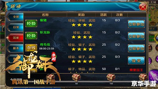 御龙在天升级攻略——快速提升等级，轻松称霸游戏世界