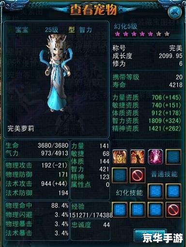 QQ西游宠物幻化系统详解 QQ西游宠物幻化系统详解
