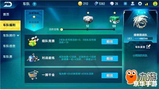 QQ飞车车队福利全解析 QQ飞车车队福利全解析