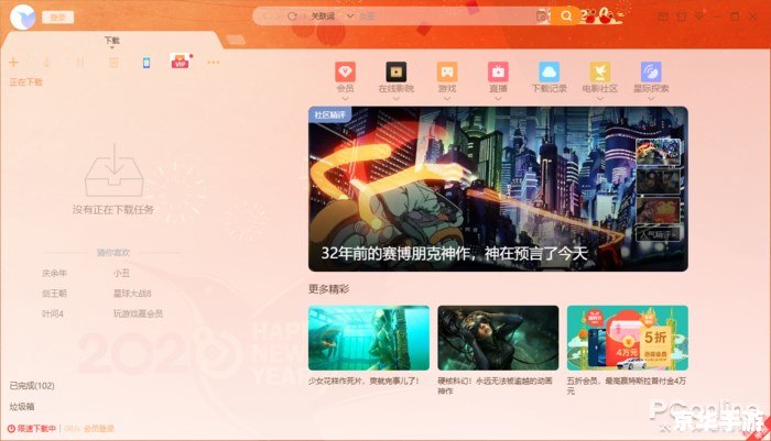迅雷5去广告版—— 高效下载,畅享无广告体验 迅雷5去广告版—— 高效下载,畅享无广告体验