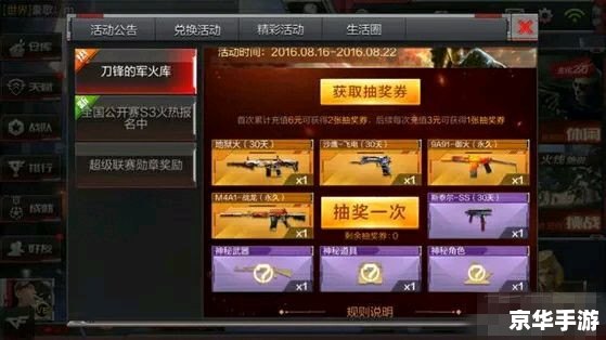 【CF幸运抽奖】游戏玩法与魅力