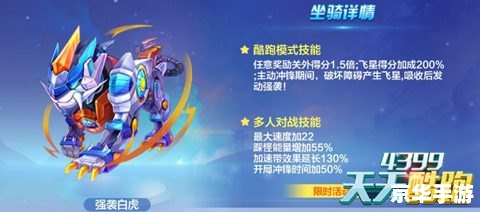 天天酷跑唐白虎——经典游戏的新玩法 天天酷跑唐白虎——经典游戏的新玩法