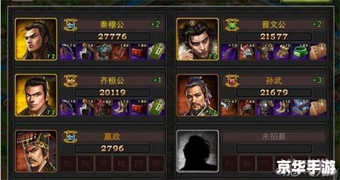 七雄争霸武将:策略与勇气的较量 七雄争霸武将:策略与勇气的较量