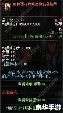 黑暗武士带什么防具 黑暗武士防具选择指南 黑暗武士带什么防具 黑暗武士防具选择指南