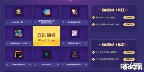 DNF电脑管家礼包:游戏中的得力助手 DNF电脑管家礼包:游戏中的得力助手
