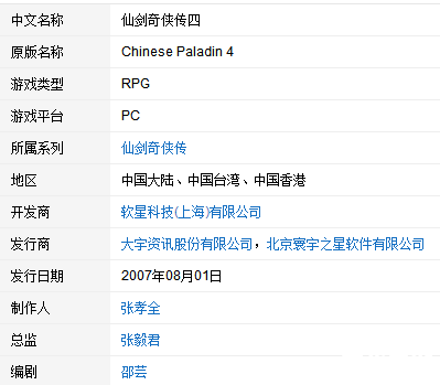 仙剑奇侠传4序列号：游戏传承与经典再现