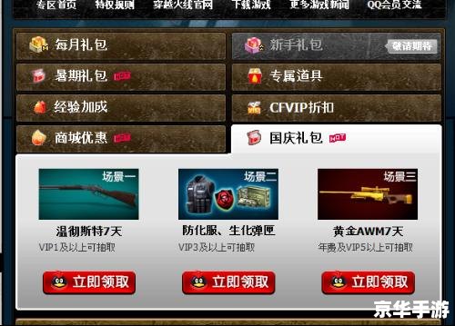 穿越火线会员礼包:火线特权的豪华盛宴 穿越火线会员礼包:火线特权的豪华盛宴