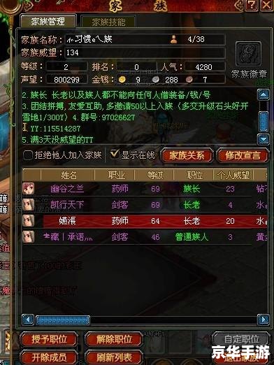 QQ自由幻想家族技能全解析 QQ自由幻想家族技能全解析