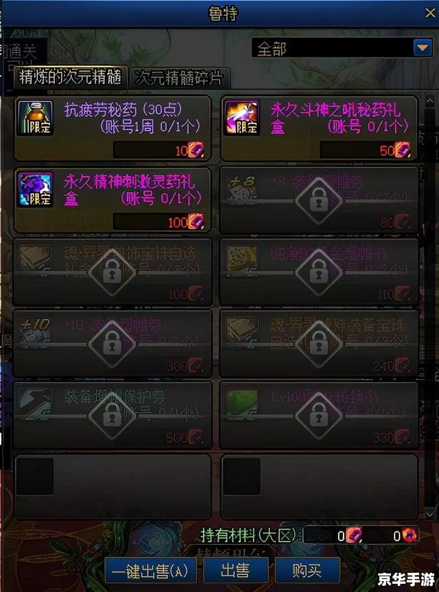 DNF配置全解析：打造最佳游戏体验