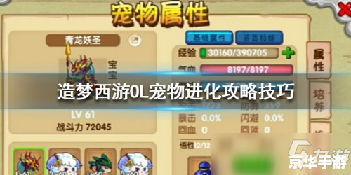 造梦西游3抓宠物:游戏攻略与心得 造梦西游3抓宠物:游戏攻略与心得