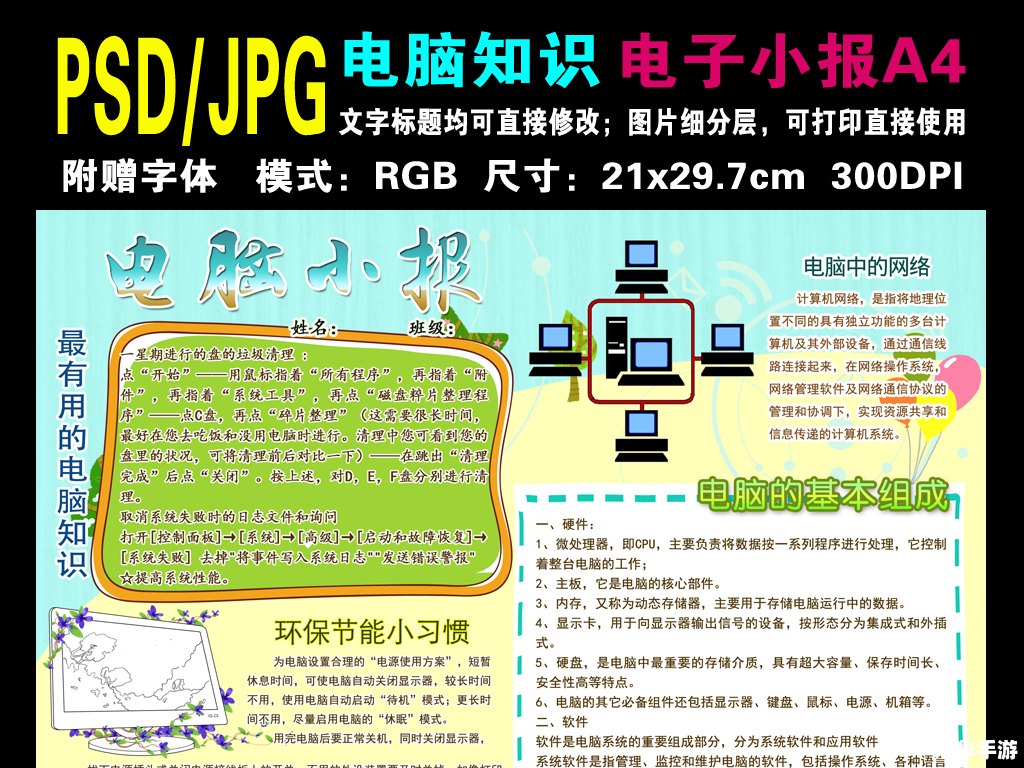 电脑小报的使用方法详解 电脑小报的使用方法详解