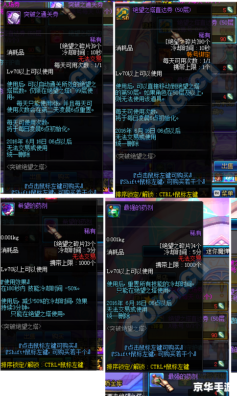 DNF绝望之塔奖励全解析 DNF绝望之塔奖励全解析