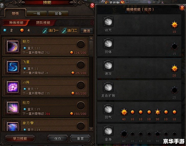 **斗战神罗刹刷图加点攻略**