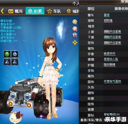 qq飞车情侣名字大全 QQ飞车情侣名字探秘：浪漫赛道上的爱情印记