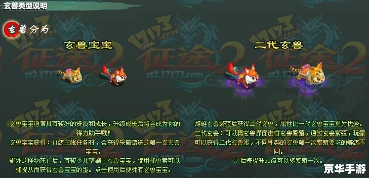 【征途2 玄兽全解析:战斗伙伴的力量与魅力】 【征途2 玄兽全解析:战斗伙伴的力量与魅力】