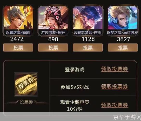王者荣耀投票返场2019:王者荣耀投票返场2019:经典再现,玩家共襄盛举