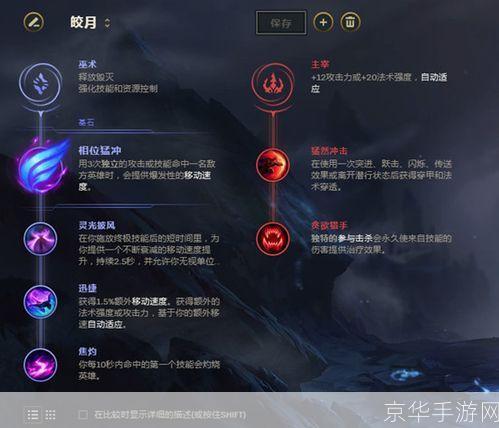 LOL皎月出装攻略:掌握核心装备,制霸中路