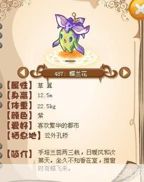 洛克王国蝶兰花:洛克王国蝶兰花:绽放魔法世界的奇幻之旅