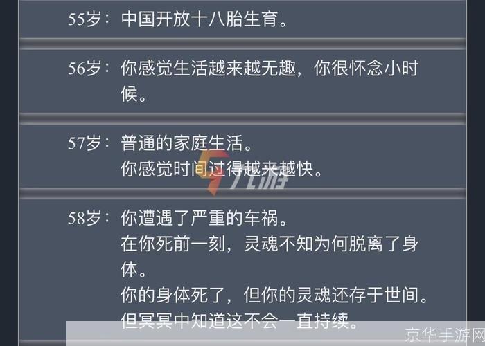 人生重开模拟器轮回之外:轮回之舞:人生重开模拟器的未知之旅
