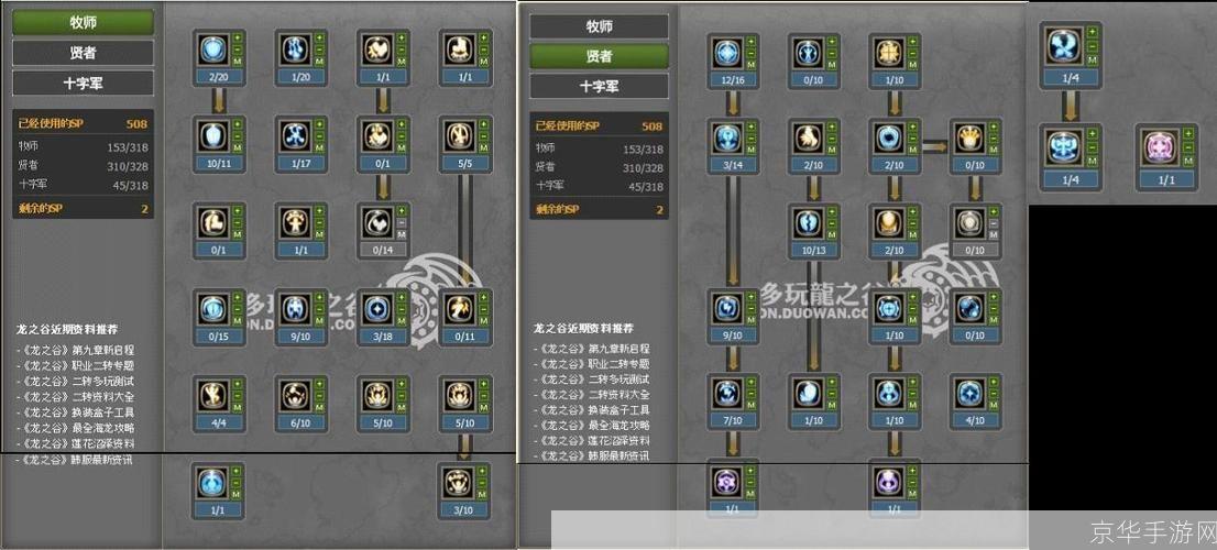 十字军加点攻略:如何合理分配属性点提升战斗力