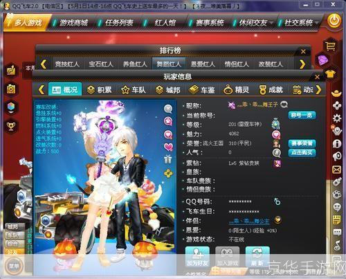 qq飞车红人馆:QQ飞车红人馆:竞速世界的明星舞台
