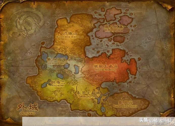 wow如何去外域:穿越外域:魔兽世界玩家的探险之旅