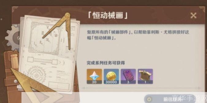 原神恒动械画第四天全攻略巧妙组合,解锁无限可能!