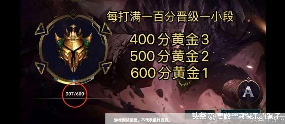 LOL积分系统深度解析：从排位赛到奖励机制