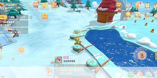 摩尔庄园雪山钓鱼场探秘