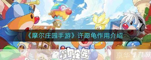 摩尔庄园的许愿龟:神秘之力与游戏之趣
