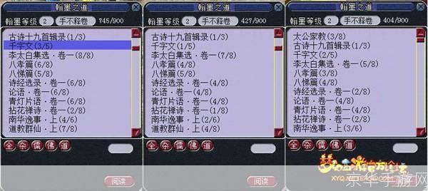 梦幻西游翰墨之道:升级攻略与心得分享
