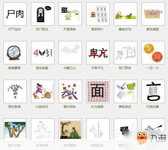 看图猜成语的运用与技巧