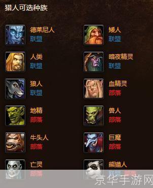 《魔兽世界》猎人角色命名攻略与游戏心得分享