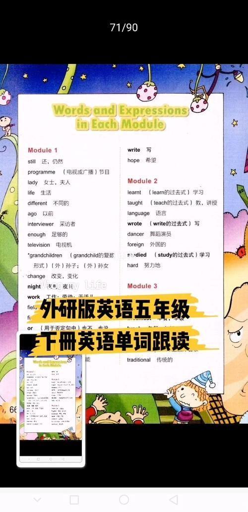 五年级下册英语单词跟读软件: 五年级下册英语单词跟读软件——提升英语学习效率的利器