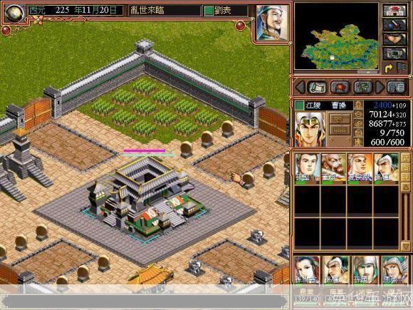 三国游戏策略类单机版:烽火连天:三国霸业单机版