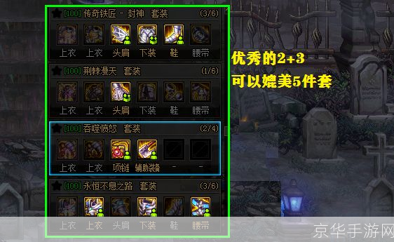 DNF套装探秘:游戏中的顶级装备与玩家追求