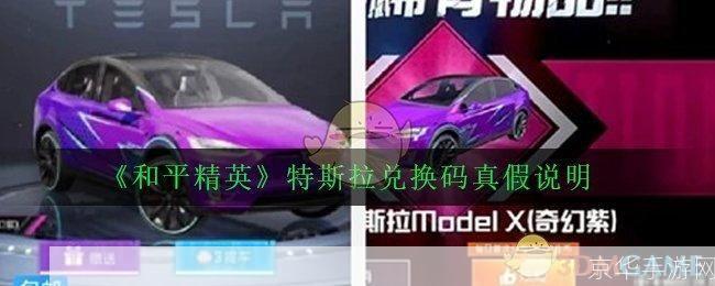 特斯拉风暴来袭:和平精英兑换码独家揭秘