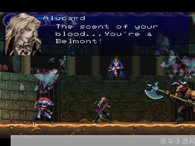 恶魔城月下夜想曲中文版：探索黑暗的奇幻世界