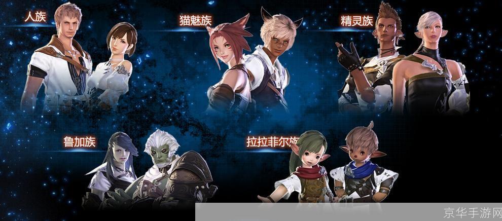 最终幻想14种族探秘:多样性与角色扮演的完美结合