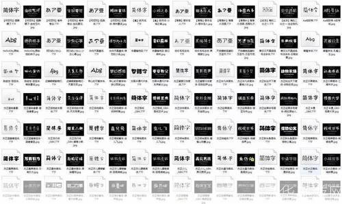 字体包的使用方法详解