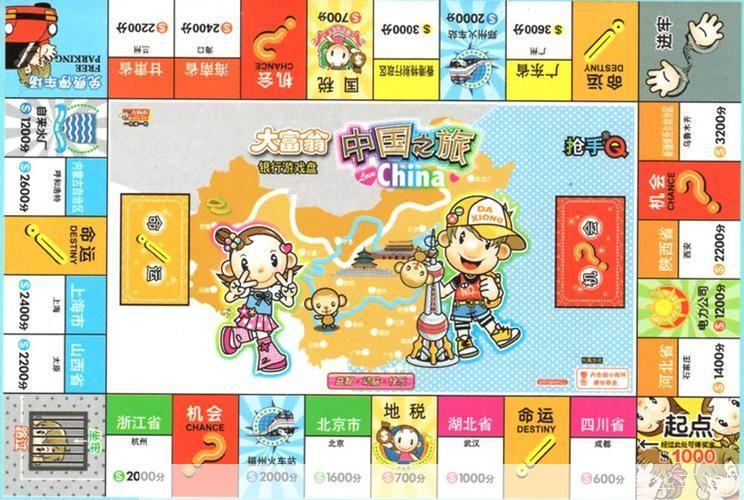 大富翁小游戏:大富翁:财富之旅的游戏魅力