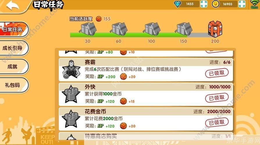 街头篮球升级之路:经验表详解与游戏攻略