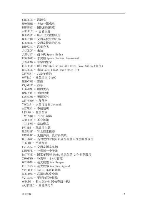 侠盗车手 圣安地列斯秘籍:揭秘侠盗车手:圣安地列斯秘籍,探索无尽的游戏世界