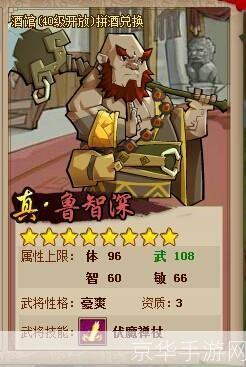 QQ水浒鲁智深:重拳出击,智勇双全的游戏体验