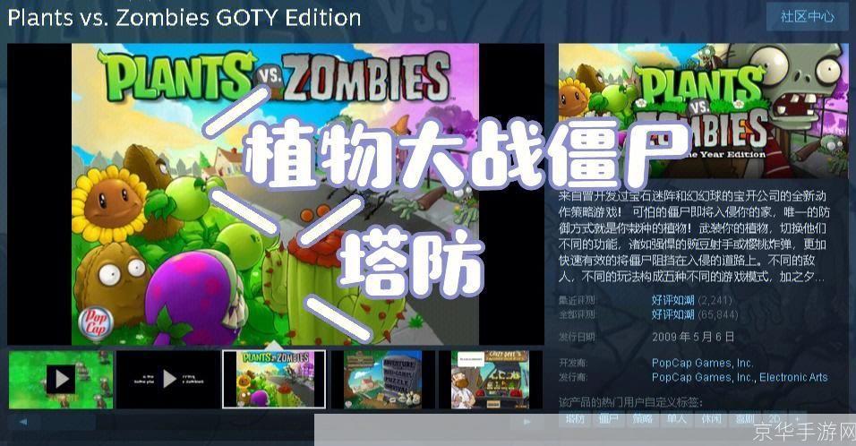 游戏解析植物大战僵尸:经典塔防游戏的魅力与挑战
