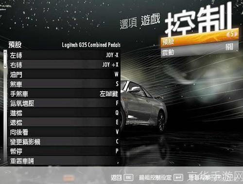极品飞车13操作指南:掌握关键按键,驾驭赛道