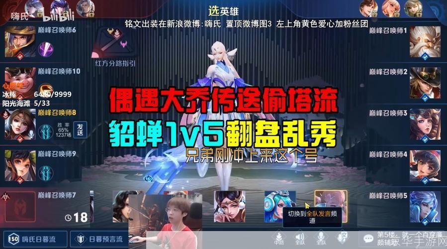 王者荣耀嗨氏:王者荣耀嗨氏:游戏中的荣耀与激情
